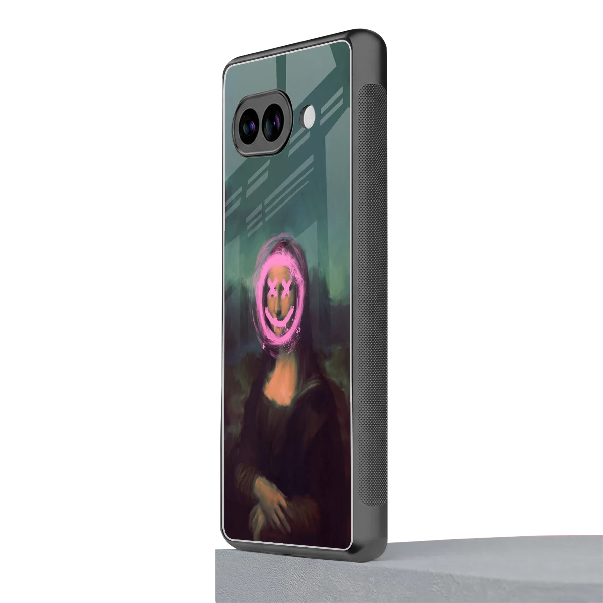 Graffiti Lisa google pixel 10a mobile cover | shockproof glass phone case