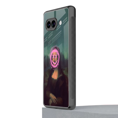 Graffiti Lisa google pixel 10a mobile cover | shockproof glass phone case