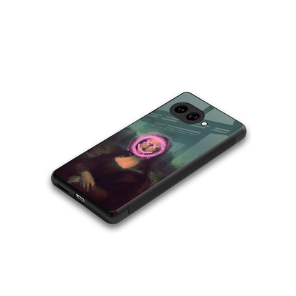Graffiti Lisa stylish phone case for google pixel 10a | glossy glass and slim fit