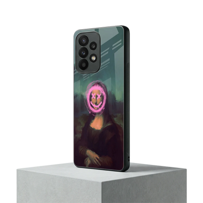 Graffiti Lisa samsung galaxy a23 mobile cover | shockproof glass phone case