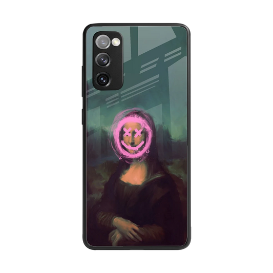 Graffiti Lisa back phone cover | glass case for samsung galaxy s20 fe