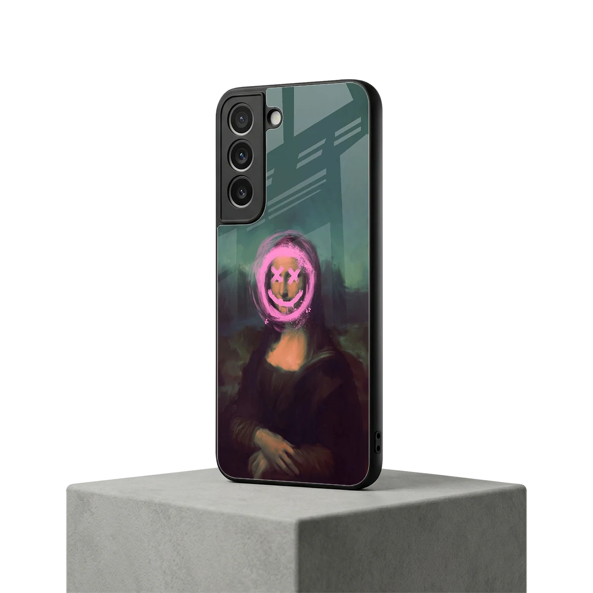 Graffiti Lisa samsung galaxy s22 mobile cover | shockproof glass phone case