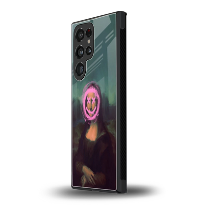 Graffiti Lisa samsung galaxy s24 ultra mobile cover | shockproof glass phone case