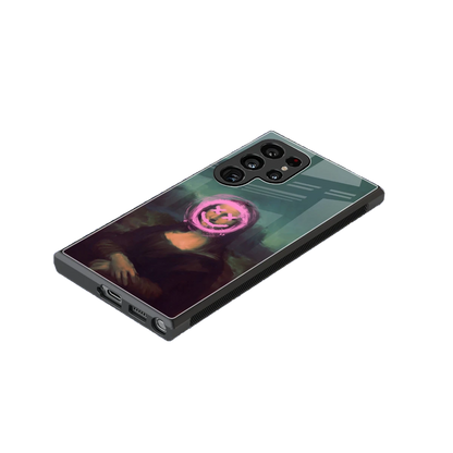 Graffiti Lisa stylish phone case for samsung galaxy s24 ultra | glossy glass and slim fit