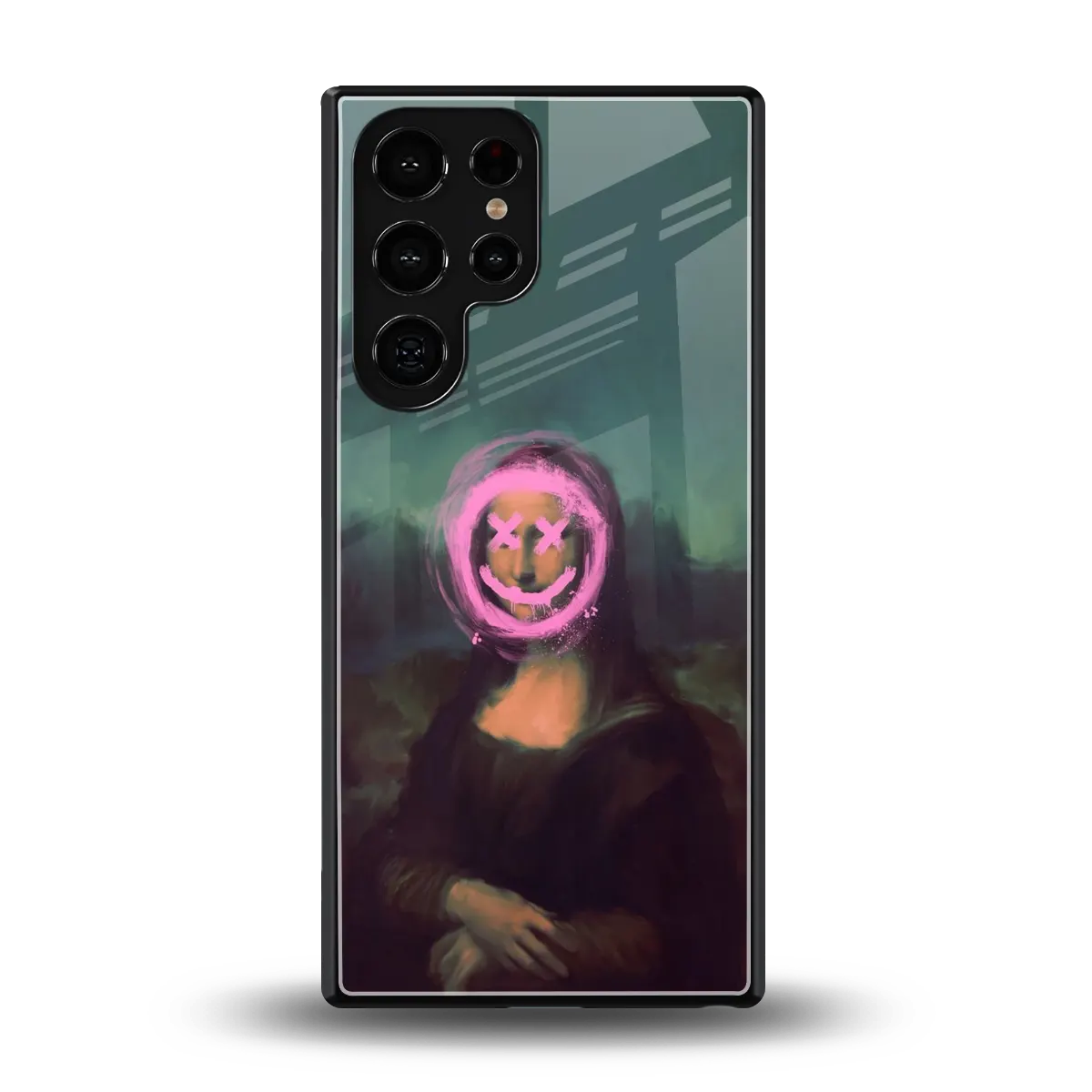 Graffiti Lisa back phone cover | glass case for samsung galaxy s26 ultra