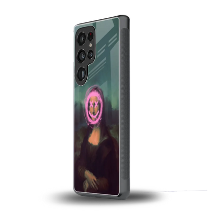 Graffiti Lisa samsung galaxy s25 ultra mobile cover | shockproof glass phone case