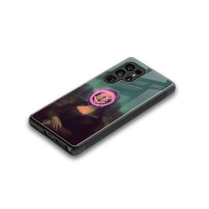 Graffiti Lisa stylish phone case for samsung galaxy s25 ultra | glossy glass and slim fit