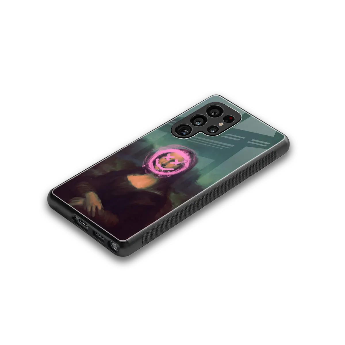 Graffiti Lisa stylish phone case for samsung galaxy s26 ultra | glossy glass and slim fit