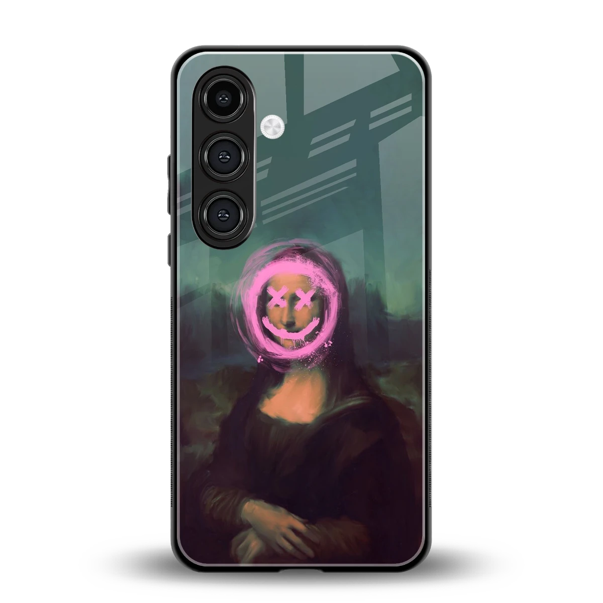 Graffiti Lisa back phone cover | glass case for samsung galaxy s24