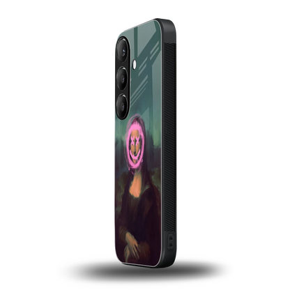 Graffiti Lisa samsung galaxy s24 mobile cover | shockproof glass phone case