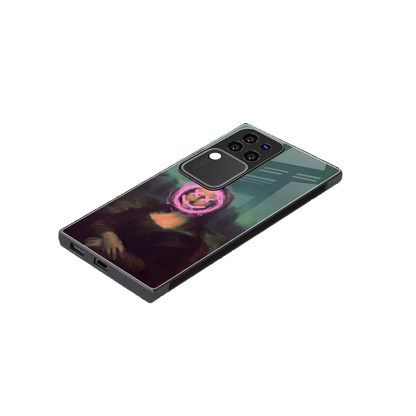 Graffiti Lisa stylish phone case forvivo v30 pro | glossy glass and slim fit
