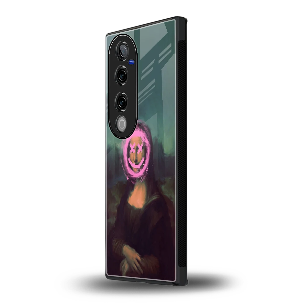 Graffiti Lisa vivo v40 pro mobile cover | shockproof glass phone case