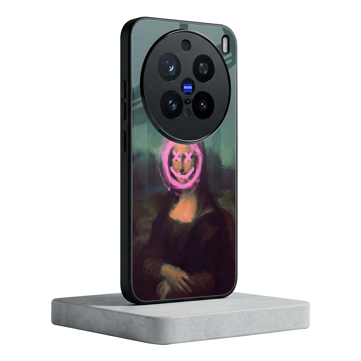 Graffiti Lisa vivo x200 pro mobile cover | shockproof glass phone case