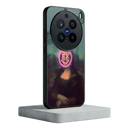 Graffiti Lisa vivo x200 pro mobile cover | shockproof glass phone case