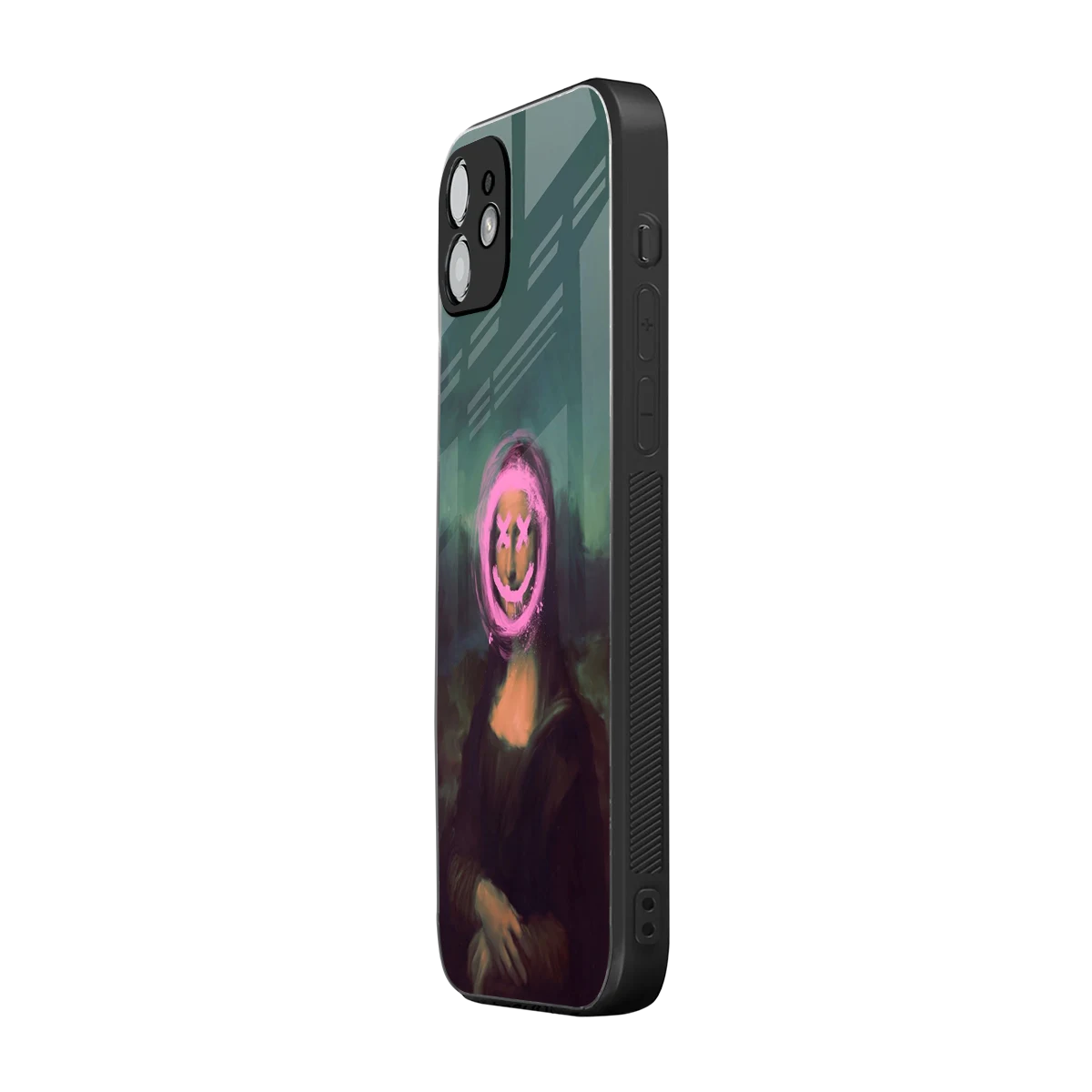 Graffiti Lisa iphone 11 mobile cover | shockproof glass phone case