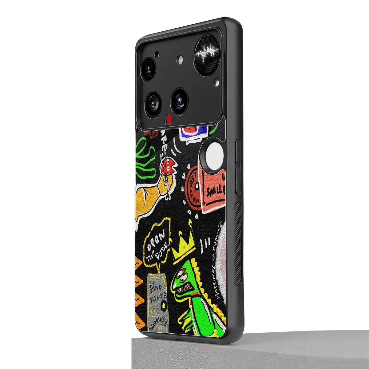 Graffiti nothing phone 3 mobile cover | shockproof glass phone case