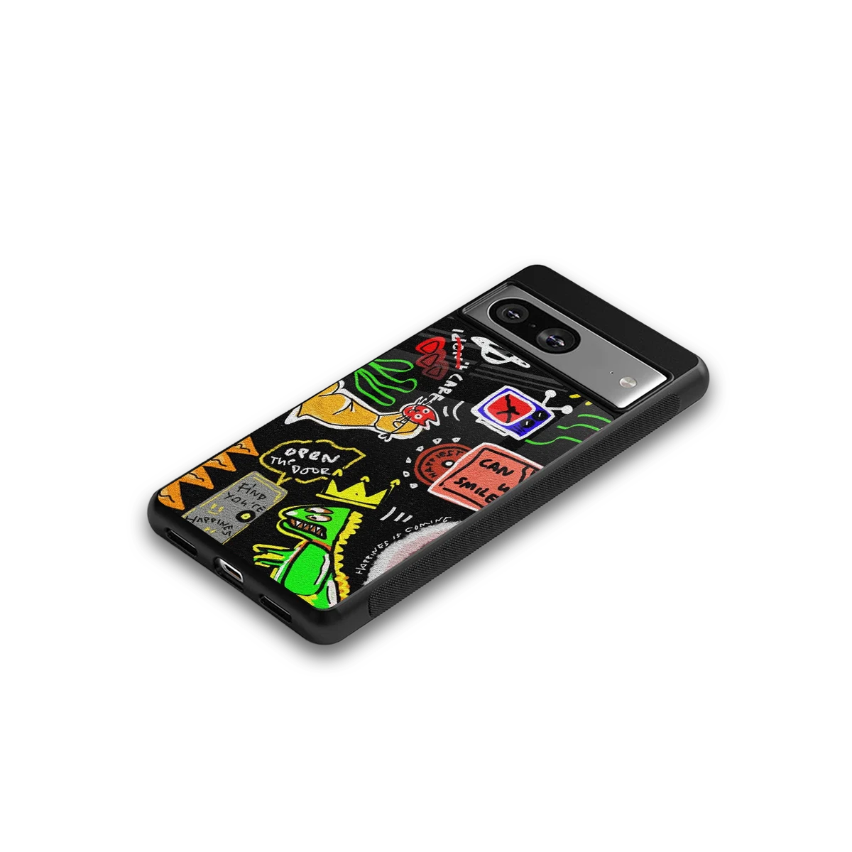 Graffiti google pixel 8 mobile cover | shockproof glass phone case