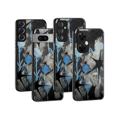 Stylish Glass Back Case for All Smartphones iPhone, Samsung, OnePlus, Pixel, Redmi, Oppo, Vivo, Motorola