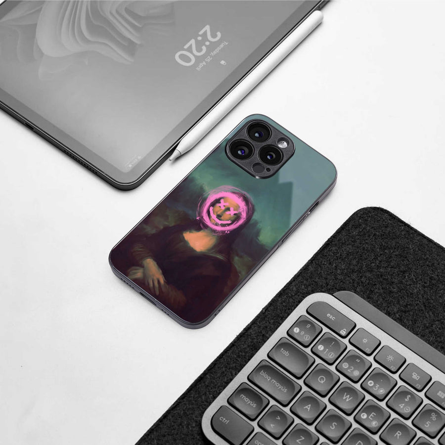 Graffiti Lisa Phone Case for Samsung Galaxy S24 | Glass Case