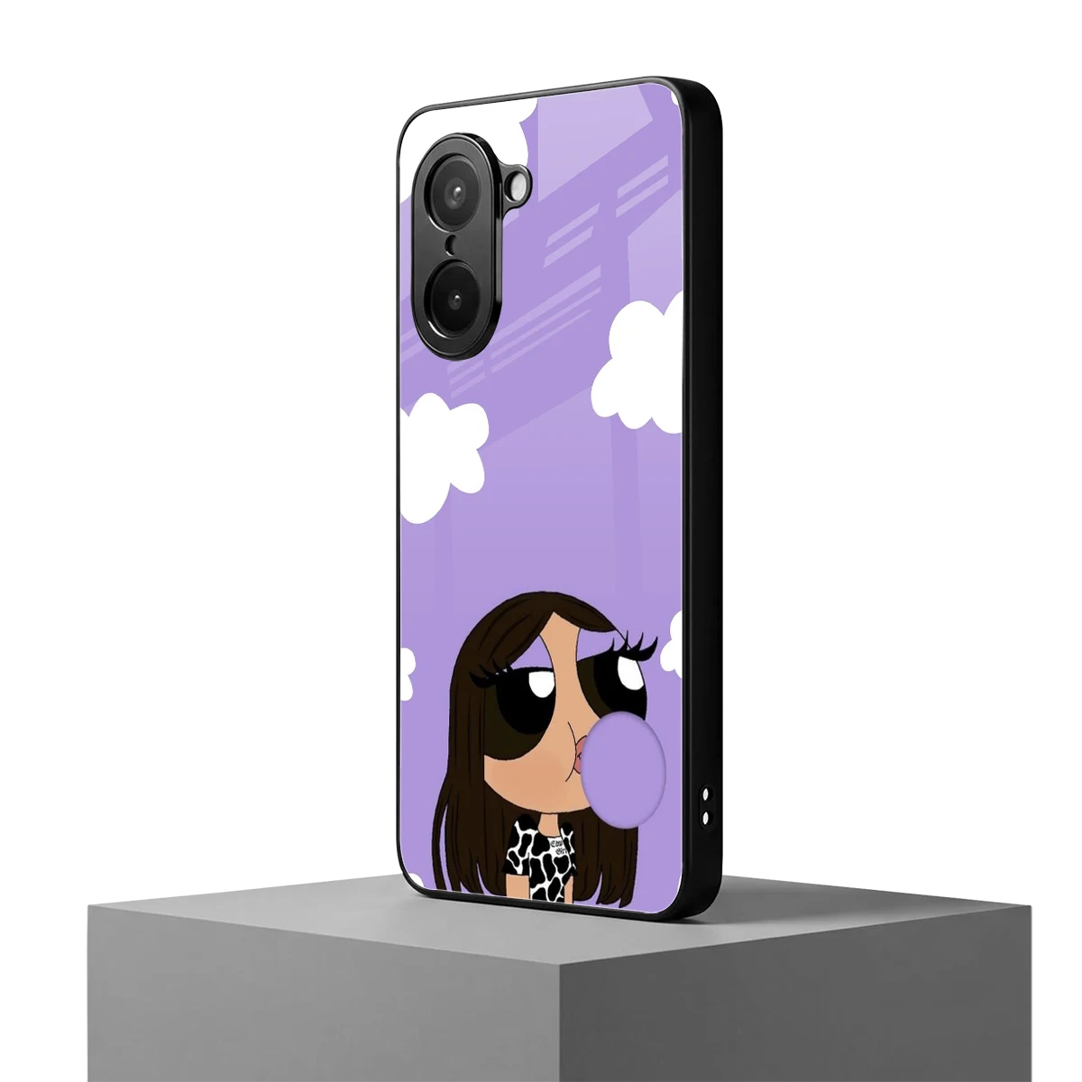 Grape Chic oneplus nord ce5 5g mobile cover | shockproof glass phone case