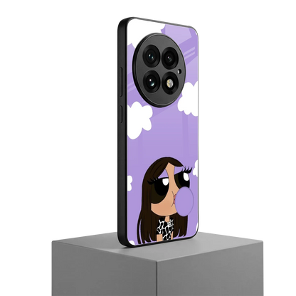 Grape Chic oneplus 13 mobile cover | shockproof glass phone case