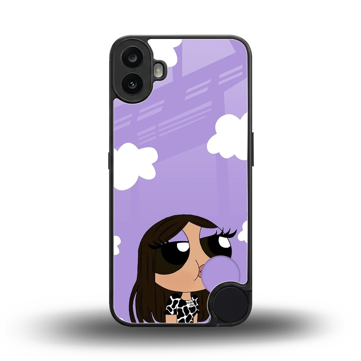 Grape Chic back phone cover | glass case for cmf nothing phone 1