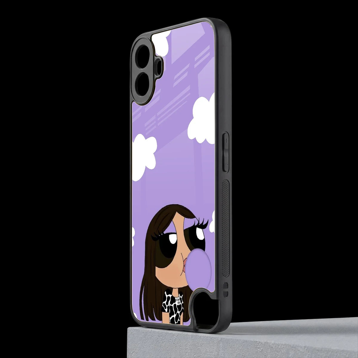 Grape Chic cmf nothing phone 1 mobile cover | shockproof glass phone case