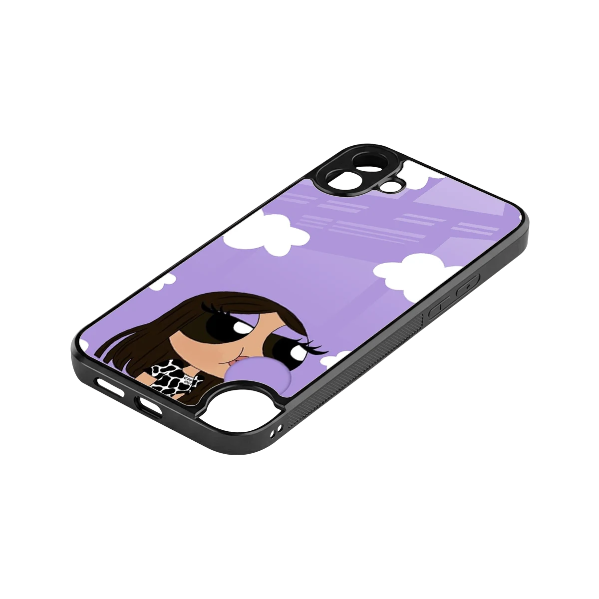 Grape Chic stylish phone case for cmf nothing phone 1 | glossy glass and slim fit
