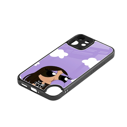Grape Chic stylish phone case for cmf nothing phone 2 pro | glossy glass and slim fit