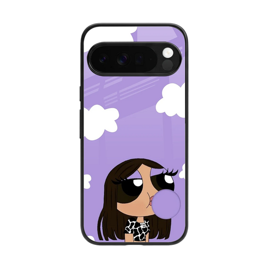 Grape Chic back phone cover | glass case for google pixel 10 pro xl