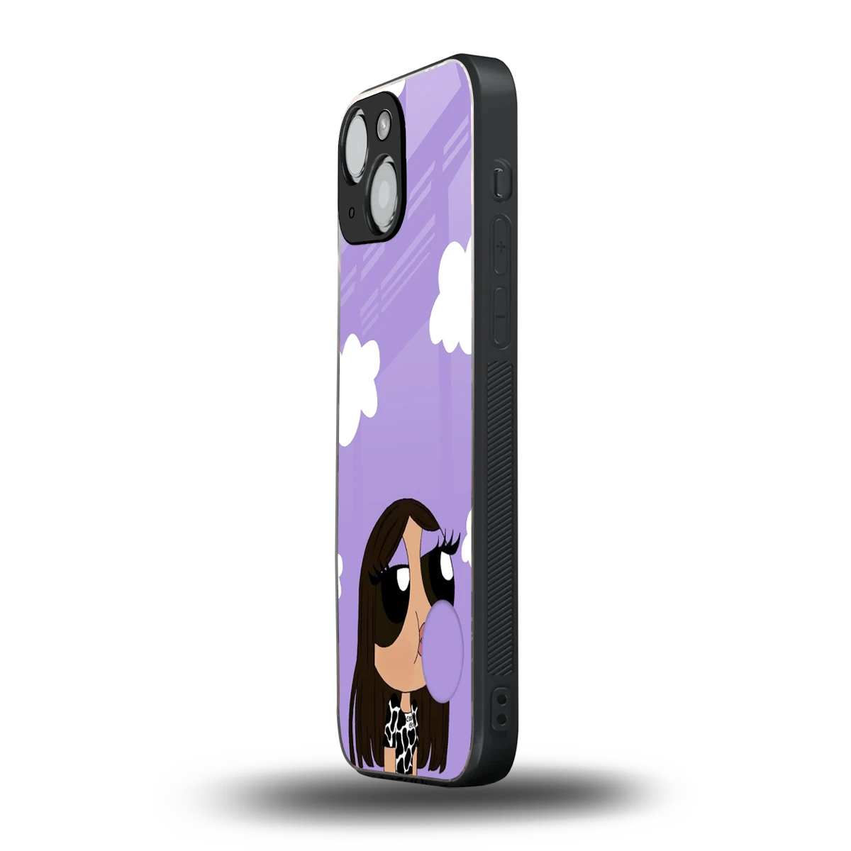 Grape Chic iphone 13 mini mobile cover | shockproof glass phone case