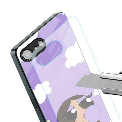 Grape Chic stylish phone case for iphone 17e | glossy glass and slim fit