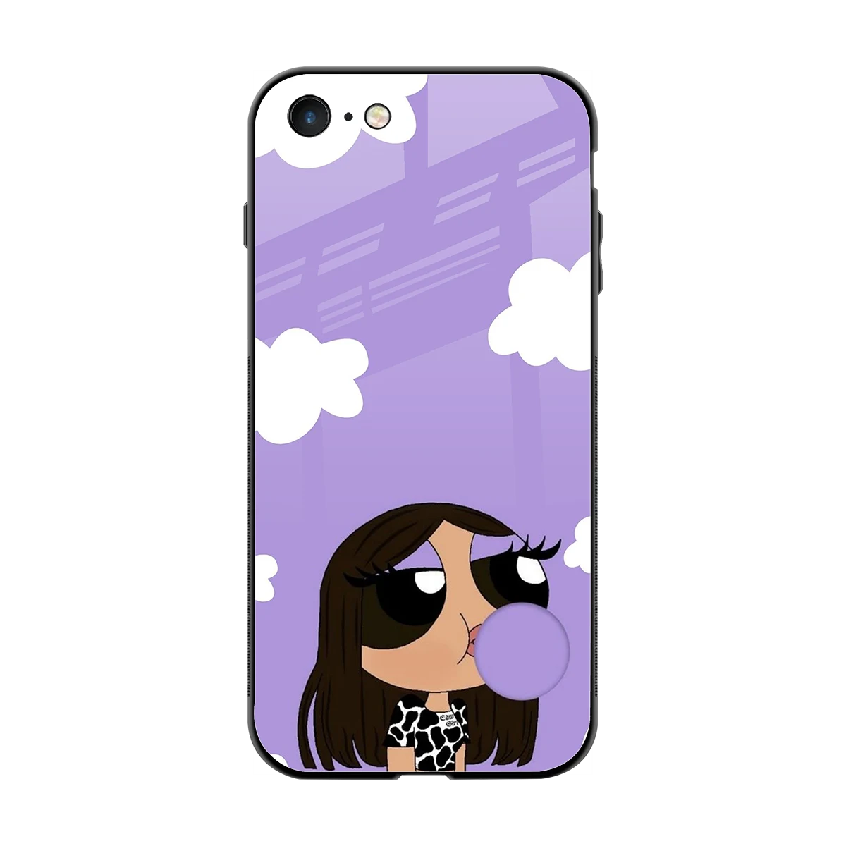 Grape Chic back phone cover | glass case for iphone 7