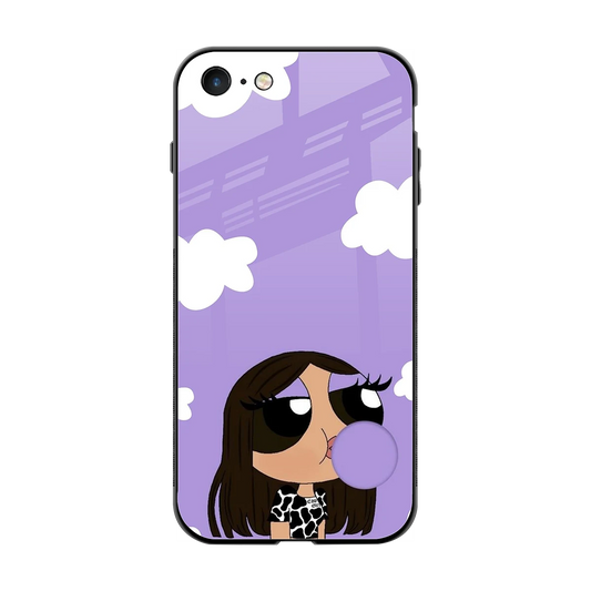 Grape Chic back phone cover | glass case for iphone 7