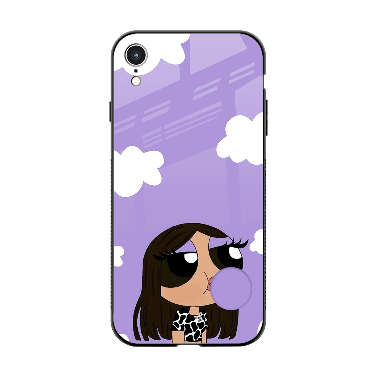 Grape Chic back phone cover | glass case for iphone xr