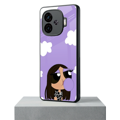 Grape Chic iqoo neo 10r 5g mobile cover | shockproof glass phone case
