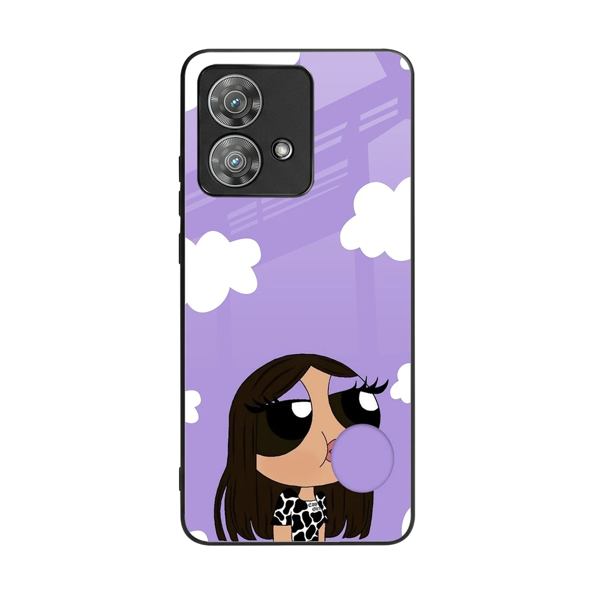 Grape Chic back phone cover | glass case for motorola edge 40 neo 5g