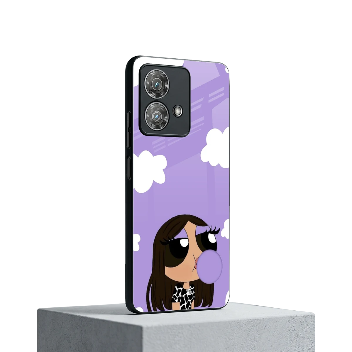 Grape Chic motorola edge 40 neo 5g mobile cover | shockproof glass phone case