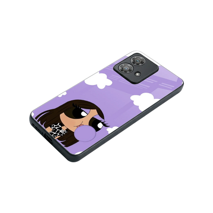 Grape Chic stylish phone case for motorola edge 40 neo 5g | glossy glass and slim fit