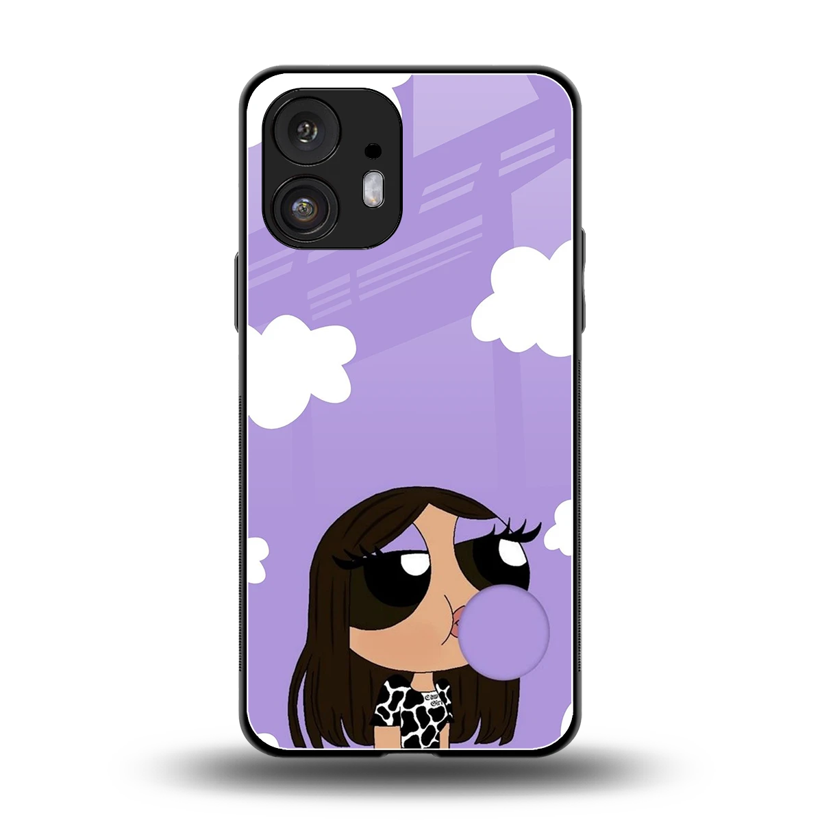 Grape Chic back phone cover | glass case for nothing phone 2