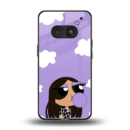 Grape Chic back phone cover | glass case for nothing phone 2a plus
