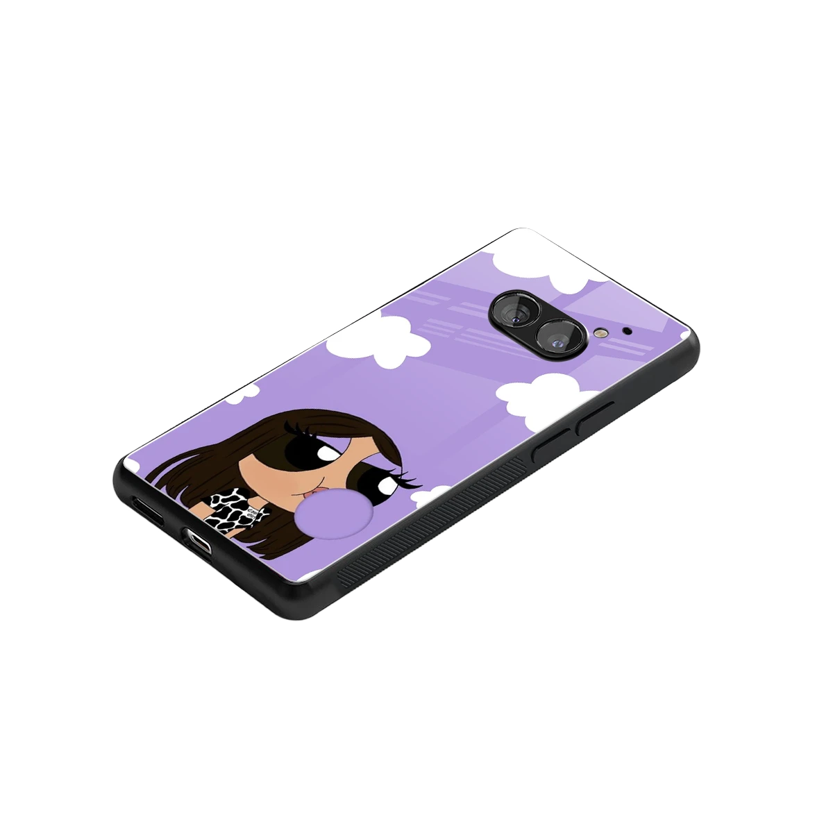 Grape Chic stylish phone case for nothing phone 2a plus | glossy glass and slim fit