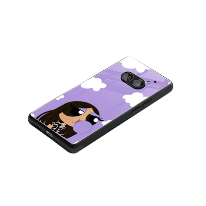 Grape Chic stylish phone case for nothing phone 2a plus | glossy glass and slim fit