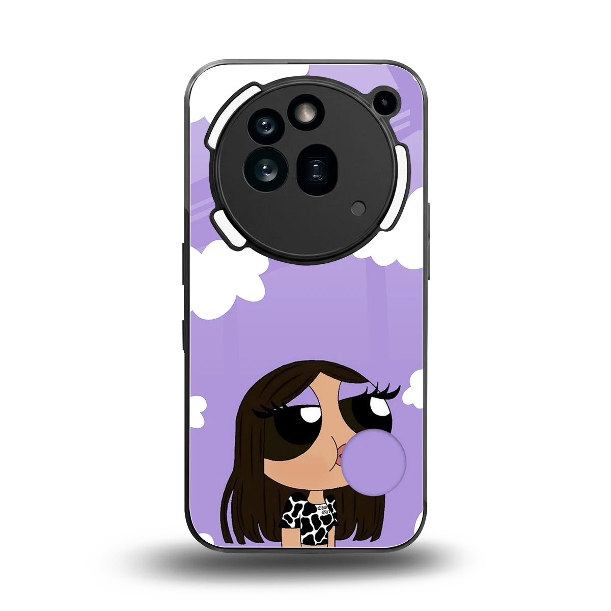 Grape Chic back phone cover | glass case for nothing phone 3a pro