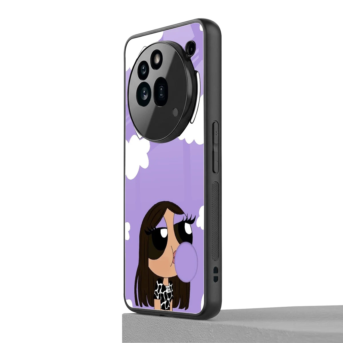Grape Chic nothing phone 3a pro mobile cover | shockproof glass phone case