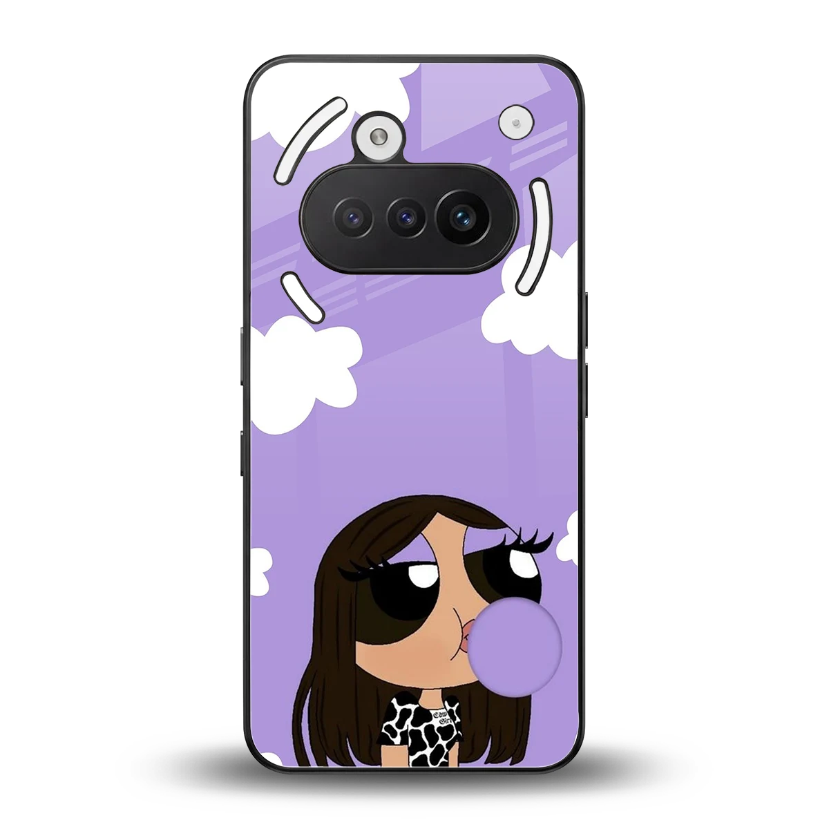 Grape Chic back phone cover | glass case for nothing phone 3a