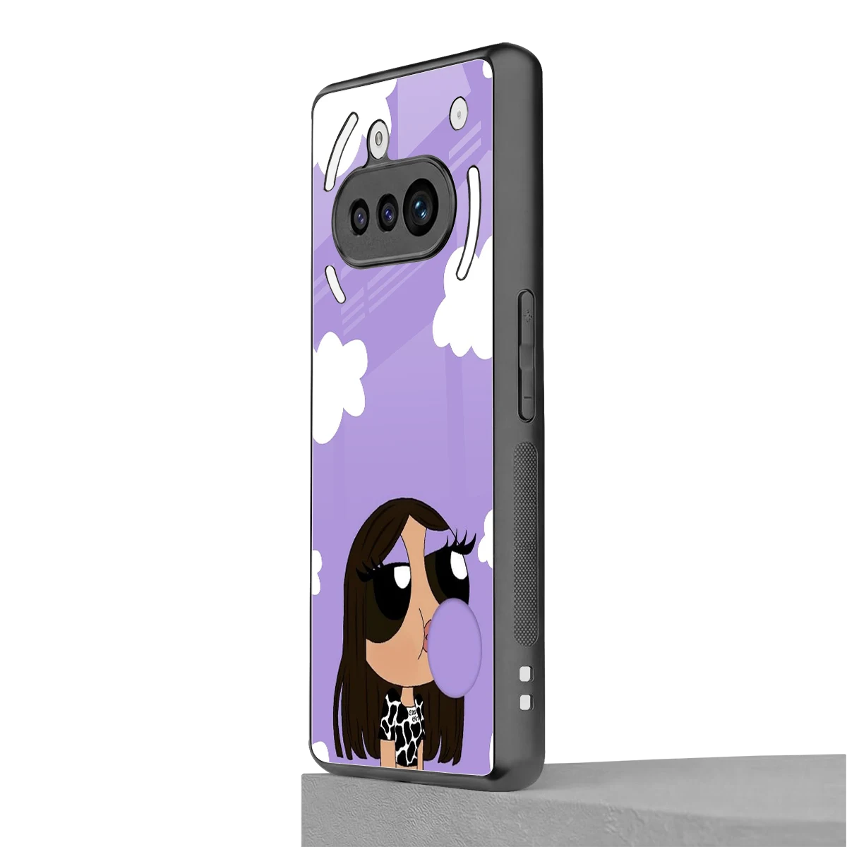 Grape Chic nothing phone 3a mobile cover | shockproof glass phone case