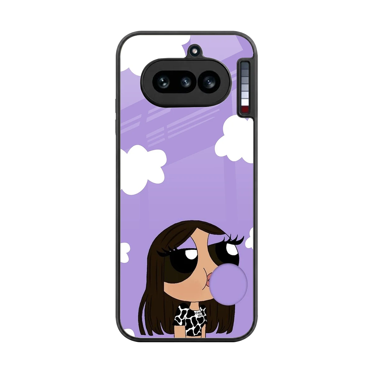 Grape Chic back phone cover | glass case for nothing phone 4a