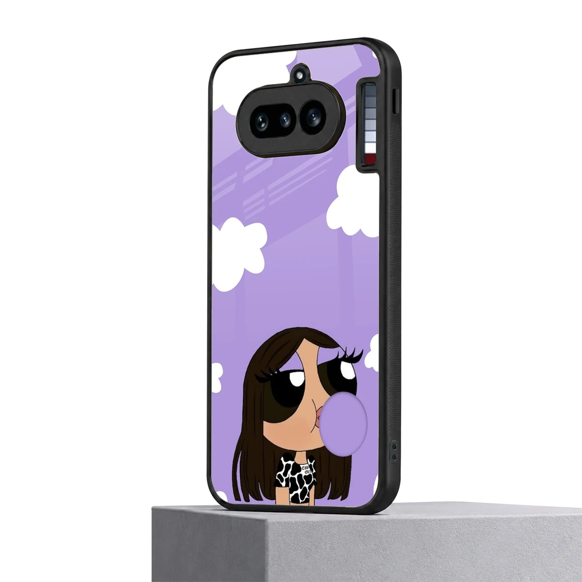 Grape Chic nothing phone 4a mobile cover | shockproof glass phone case