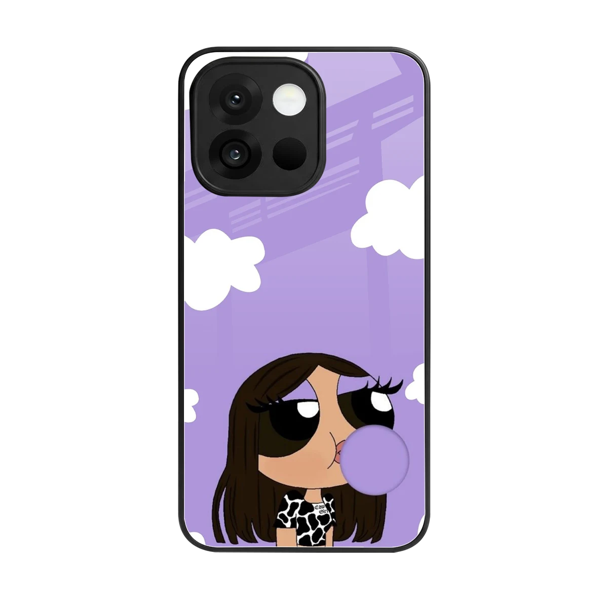 Grape Chic back phone cover | glass case for oneplus 13s